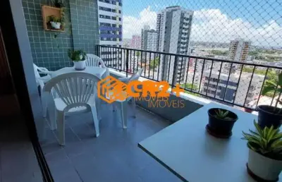 Apartamento a venda com 3 quartos 1 suíte em piedade-125m²- jaboatão dos guarara