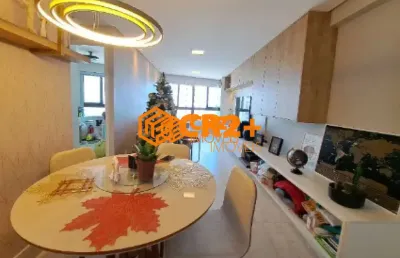 Apartamento a venda 57m2 com 2 quartos, 2 suítes, na rua setubal.
