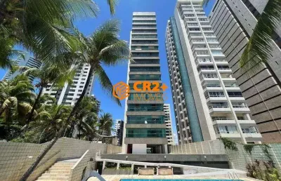 Apartamento a beira mar de piedade com 330m². finamente decorado.
