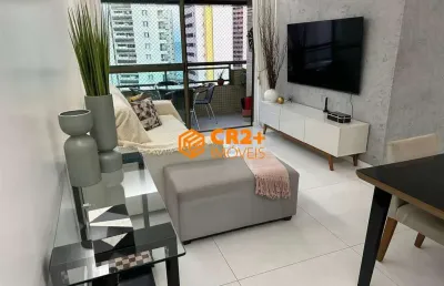 Apartamento à venda com 3 quartos / 93m2 em setúbal - boa viagem