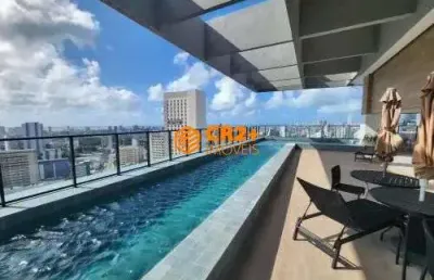 Apartamento á venda 40m² com 2 quartos na boa vista.
