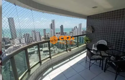 Vendo apartamento 173m2, 04quartos, 03 suítes, 03 vagas de garagem em boa viagem