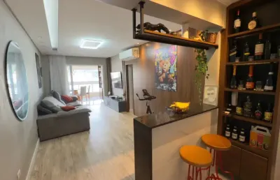 Apartamento 2 dormitórios com suite e sacada- porteira fechada