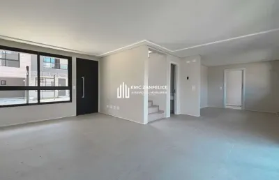 Casa em condomínio fechado com 3 quartos à venda na rua joão azolin, 757, santo inácio, curitiba, 204 m2 por r$ 1.650.000