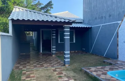 Oportunidade!!! casa 1ª locação piscina praia de jaconé, maricá.
