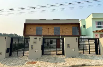 Geminado à venda, 2 quartos, 1 suíte, 1 vaga, três rios do norte - jaraguá do sul/sc