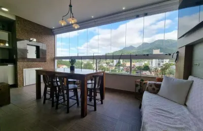 Apartamento semi-mobiliado com 121,10 m² no centro de jaraguá do sul