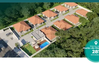 Casas a venda em condomínio fechado no bairro centro em schroeder