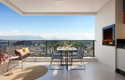 Apartamento à venda, 1 quarto, 2 suítes, 1 vaga, santo antônio - joinville/sc