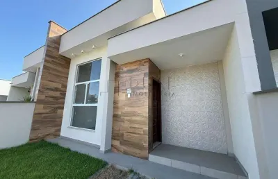 Casa térrea nova à venda | 3 quartos | moderna, ventilada e localização em valorização