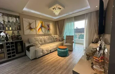 Apartamento mobiliado com 120,08 m² no vila nova em jaraguá do sul