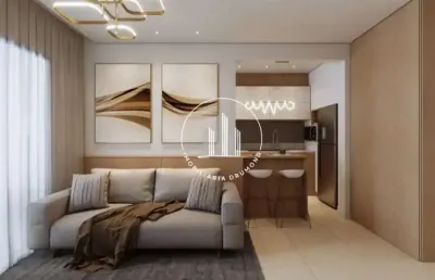 Apartamento garden em novo estreito - florianópolis