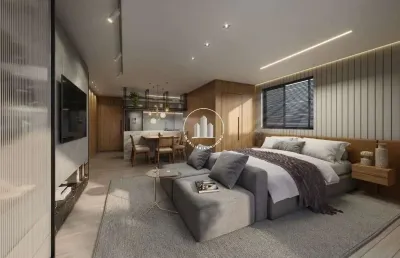 Apartamento com 1 quarto à venda na Rua Antônio Scherer, 610, Kobrasol, São José