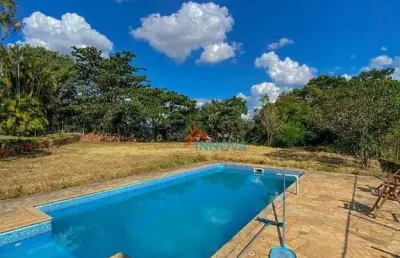 Chácara com 4 dormitórios à venda, 2.248 m² por r$ 500.000 - nova suiça - piracicaba/sp