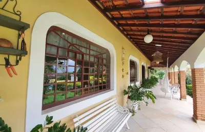 Chácara com 5 dormitórios à venda, 5000 m² por r$ 1.350.000,00 - alpes das águas - são pedro/sp