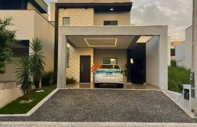Casa com 3 dormitórios à venda em condominio, 90 m² por r$ 840.000 - jardim são francisco - piracicaba/sp