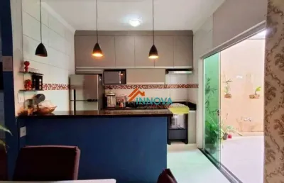 Casa com 3 dormitórios à venda, 90 m² por r$ 300.000,00 - campestre - piracicaba/sp