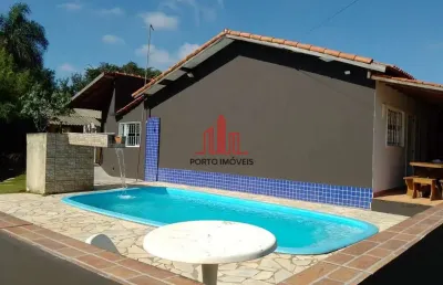 Belíssima chácara com piscina, no recanto maravilha ii