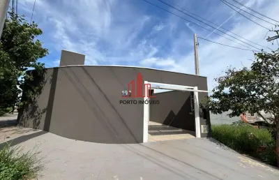 Casa nova à venda no parque residencial campo verde, na cidade de boituva / sp.