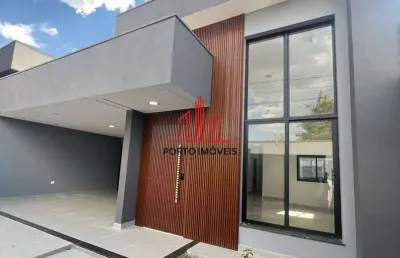 Casa nova à venda  no bairro portal ville jardim , boituva/ sp