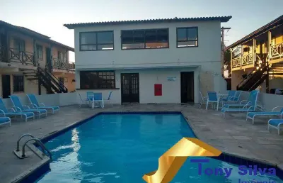 Linda casa linear com vista mar 2 quartos no foguete em cabo frio