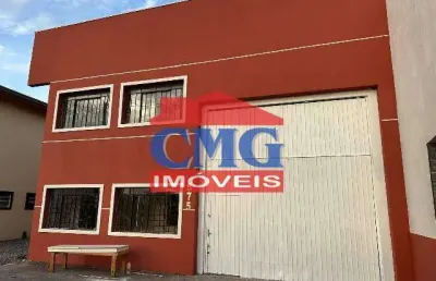 Barracão / salão comercial para locação por r$6.000 - jardim guaraituba - colombo/pr