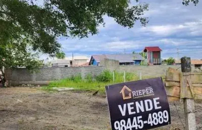 Terreno à venda, 370 m² por r$ 120.000,00 - praia do ervino - são francisco do sul/sc