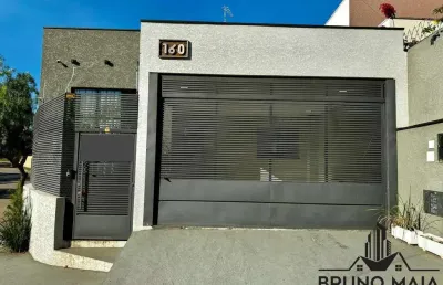 Casa para venda em bragança paulista, residencial piemonte, 3 dormitórios, 1 suíte, 1 banheiro, 2 vagas