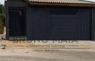 Casa para venda em bragança paulista, residencial villa verde, 3 dormitórios, 1 suíte, 1 banheiro, 2 vagas