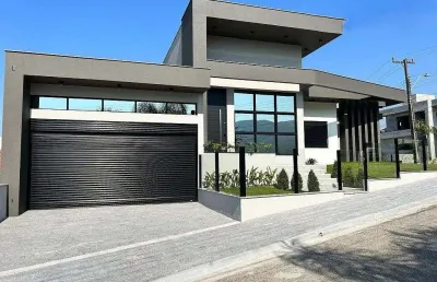 Casa com 3 suítes à venda na pedra branca, palhoça, com vista e piscina