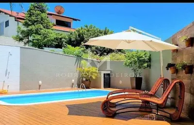 Casa mobiliada, 4 dormitórios (3 suítes), piscina - ariribá/bc