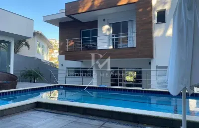 Casa 4  dormitórios (3 suítes), piscina - bosque das mansões, são josé-sc