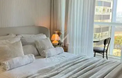 Apartamento 3 suítes, mobiliado - kobrasol, são josé-sc