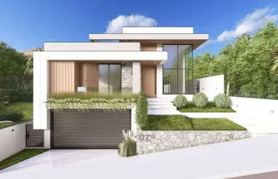 Casa de alto padrão com 3 suítes à venda na pedra branca, palhoça