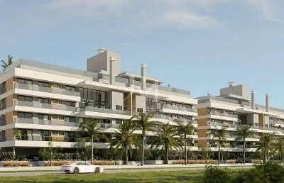 Apartamento à venda com 3 suítes no duo jurerê, florianópolis