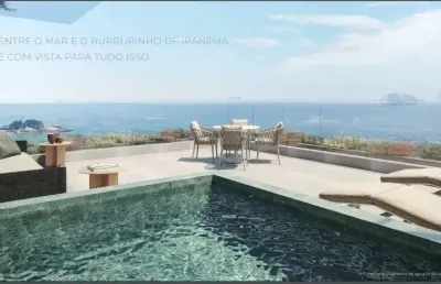 Ipanema! oportunidade apartamento de 150 m a 208  3  e 4 suites