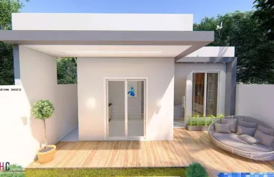 Casa para venda em camaçari, jauá (abrantes), 2 dormitórios, 1 suíte, 2 banheiros, 2 vagas