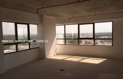 Sala comercial para locação em salvador, alphaville i, 2 banheiros, 2 vagas