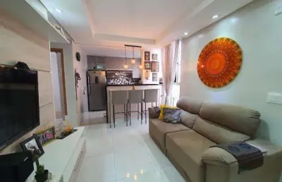 Apartamento para venda em camaçari, boa união (abrantes), 2 dormitórios, 1 banheiro, 1 vaga