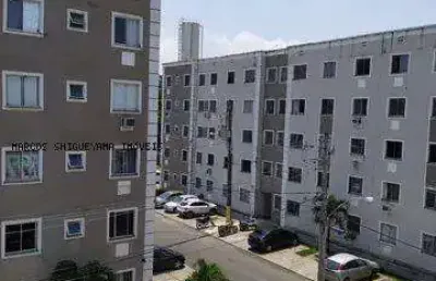 Apartamento para venda em lauro de freitas, caixa d`agua, 2 dormitórios, 1 banheiro, 1 vaga