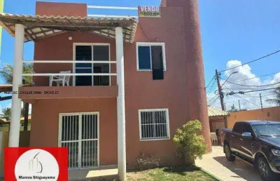 Casa em condomínio para venda em salvador, stella maris, 3 dormitórios, 1 suíte, 4 banheiros, 3 vagas