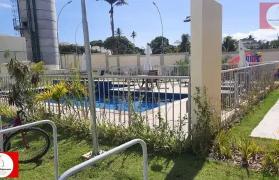 Apartamento para venda em camaçari, cajazeiras de abrantes (abrantes), 2 dormitórios, 1 banheiro, 1 vaga
