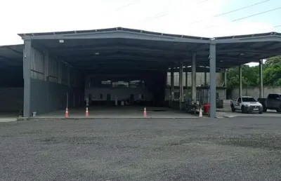 Galpão para locação em dias d`ávila, centro, 2 banheiros, 10 vagas