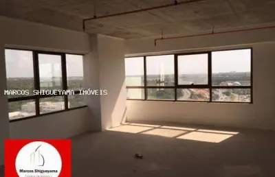Sala comercial para venda em salvador, alphaville i, 2 banheiros, 2 vagas