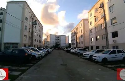 Apartamento para venda em lauro de freitas, caji, 2 dormitórios, 1 banheiro, 1 vaga
