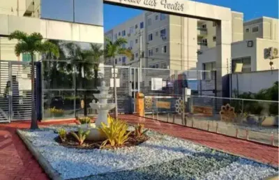 Apartamento para venda em lauro de freitas, centro, 2 dormitórios, 1 banheiro, 1 vaga