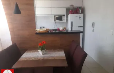 Apartamento para venda em lauro de freitas, caixa d`agua, 2 dormitórios, 1 banheiro, 1 vaga