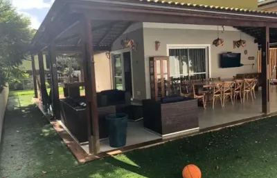 Casa em condomínio para locação em mata de são joão, açu da torre, 4 dormitórios, 2 suítes, 4 banheiros, 2 vagas