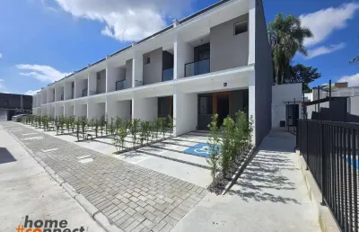 Sobrado geminado à venda, 3 quartos, 3 suítes, 2 vagas, itaum/floresta - joinville/sc