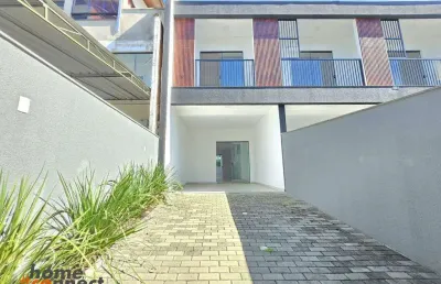 Sobrado geminado à venda, 3 quartos, 1 suíte, 2 vagas, iririú - joinville/sc